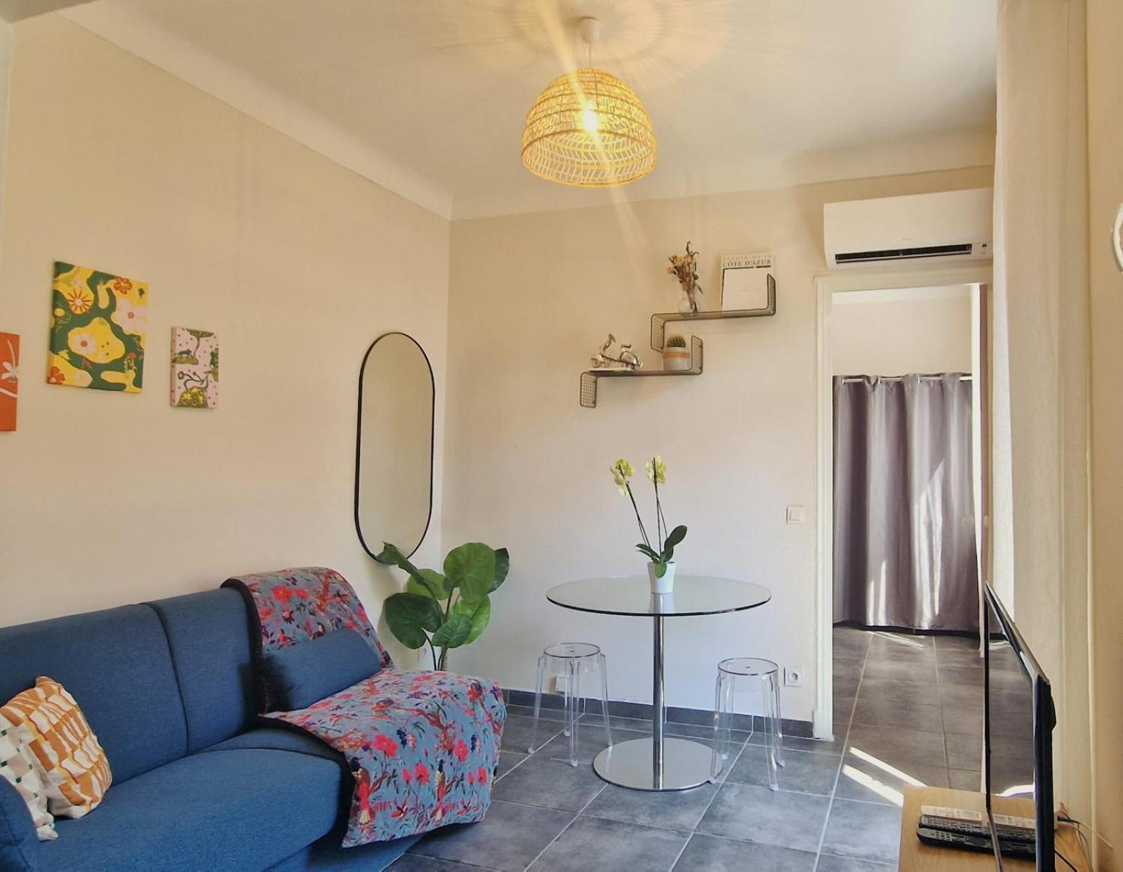 Le Cocon Nicois Au Coeur De La Ville - Clim Nice Extérieur photo